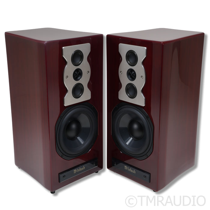 McIntosh XR50 Bookshelf Speakers; Red Walnut Pair
