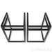 Graham Audio LS8/1 Speaker Stands; Black Pair