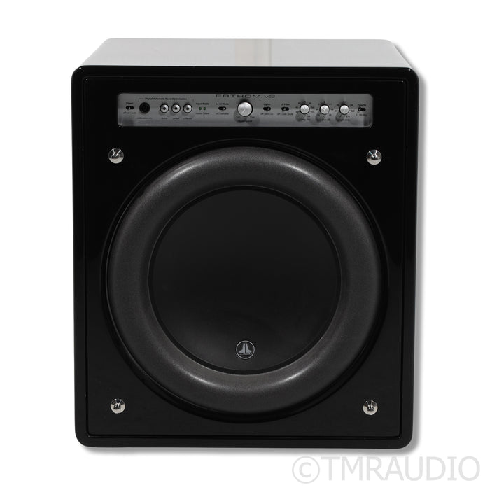 JL Audio Fathom F112 v2 12" Powered Subwoofer; Gloss Black