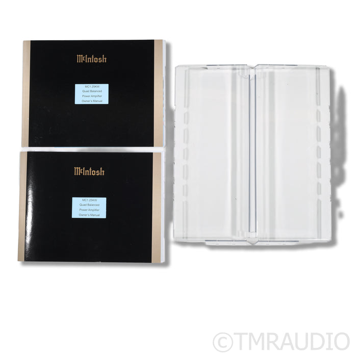 McIntosh MC1.25KW Monoblock Power Amplifiers; Pair