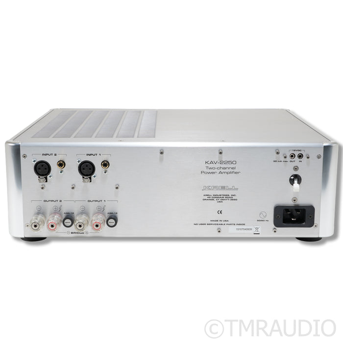 Krell KAV-2250 Stereo Power Amplifier