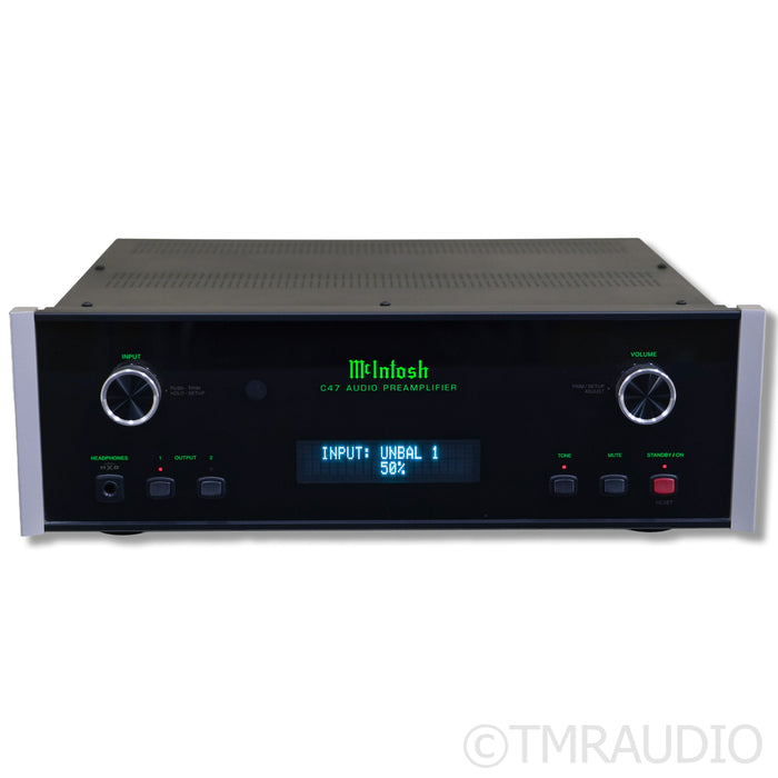 McIntosh C47 Stereo Preamplifier; MM / MC Phono
