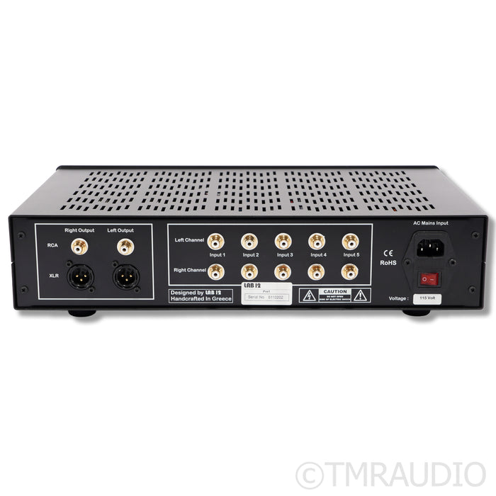 Lab12 Pre1 Stereo Tube Preamplifier