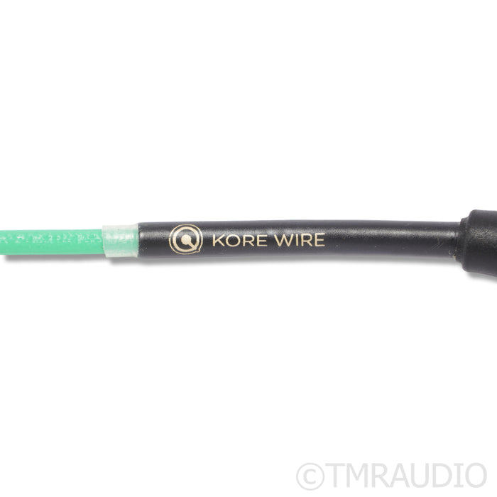 Nordost QRT QKore Wire; 1m; RCA to Banana; 16 AWG (Open Box)