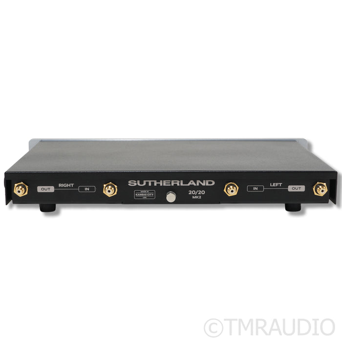 Sutherland Engineering 20/20 MK2 MM / MC Phono Preamplifier; LPS