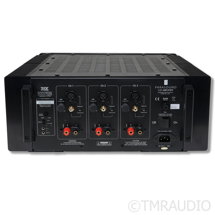 Parasound Halo A31 Three Channel Power Amplifier; A 31