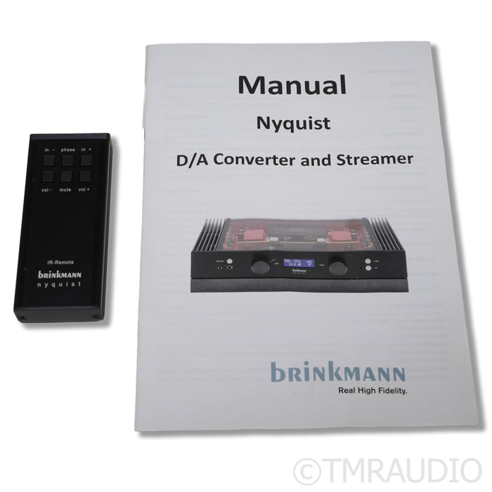 Brinkmann Audio Nyquist MK II Tube Streaming DAC; D/A Converter