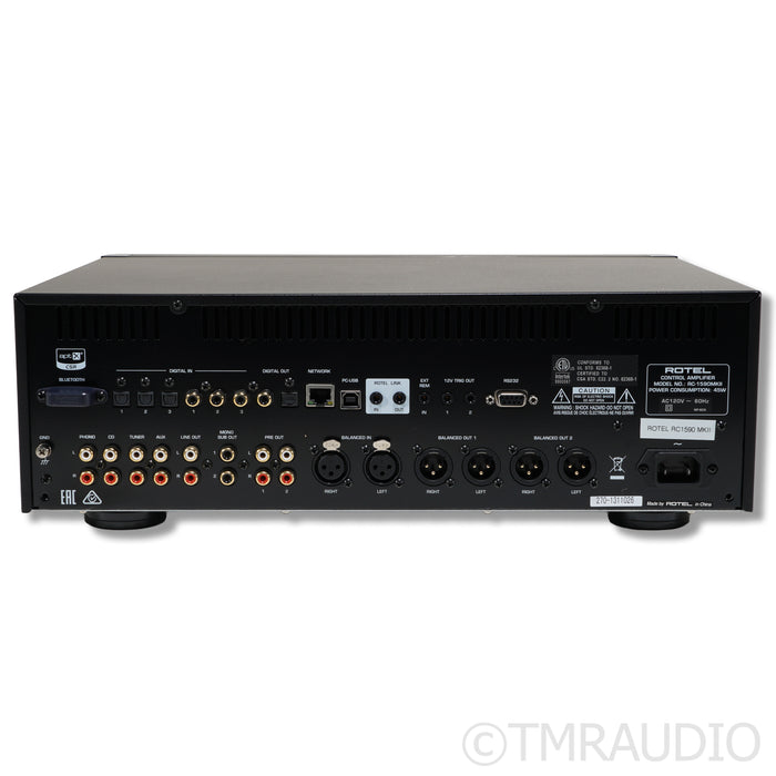 Rotel RC-1590 MkII Stereo Preamplifier; MM Phono
