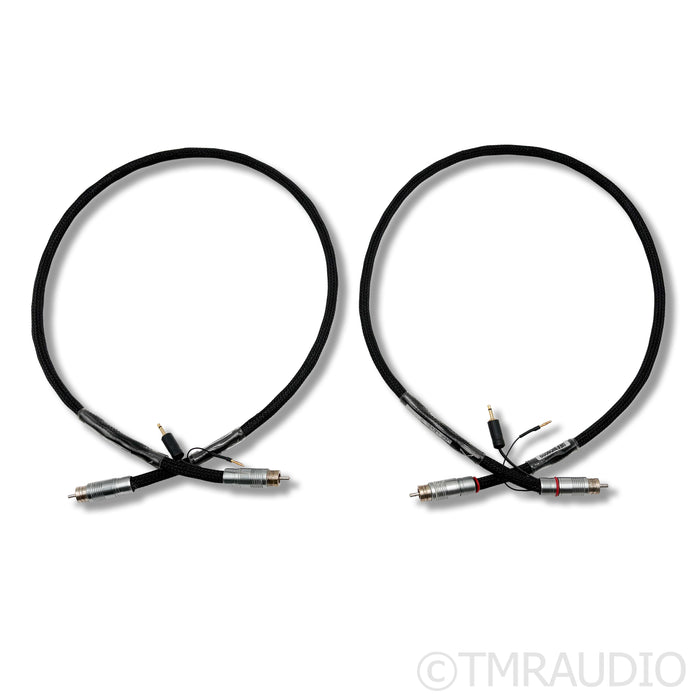 Synergistic Research Atmosphere UEF Level 3 RCA Cables; 1m Pair Interconnects