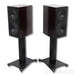 ELAC Adante AS-61 Bookshelf Speakers; Dark Rosewood Pair with Stands