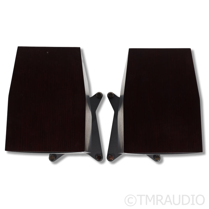 ELAC Adante AS-61 Bookshelf Speakers; Dark Rosewood Pair with Stands