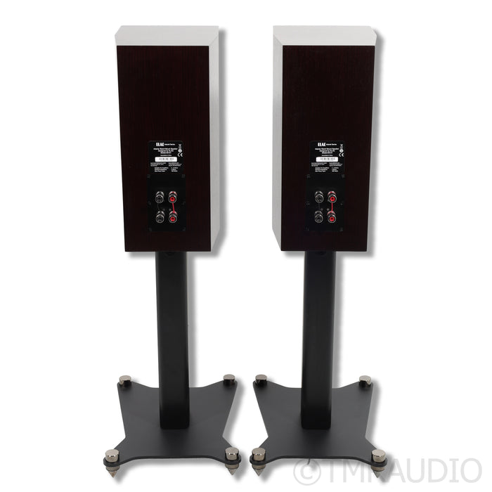 ELAC Adante AS-61 Bookshelf Speakers; Dark Rosewood Pair with Stands