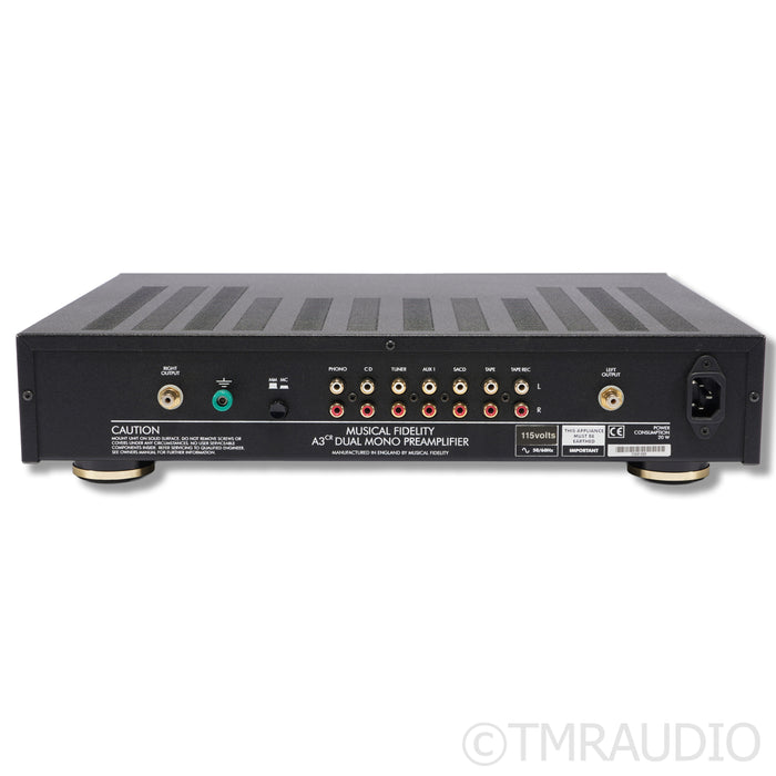 Musical Fidelity A3cr Stereo Preamplifier; MM / MC Phono