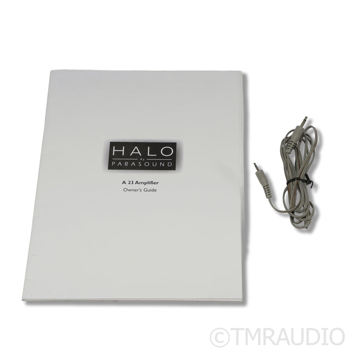 Parasound Halo A23 Stereo Power Amplifier; A 23