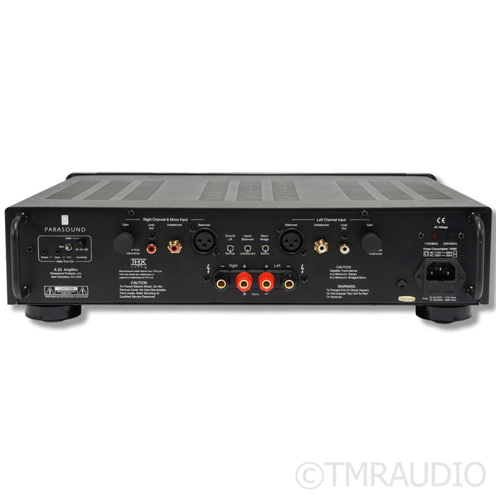 Parasound Halo A23 Stereo Power Amplifier; A 23