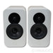 Q Acoustics Concept 300 Bookshelf Speakers; White Pair (No Grills)