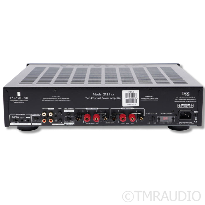 Parasound NewClassic 2125 v.2 Stereo Power Amplifier