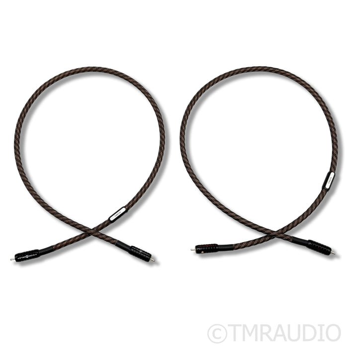 WireWorld Eclipse 8 RCA Cables; 1m Pair Interconnects