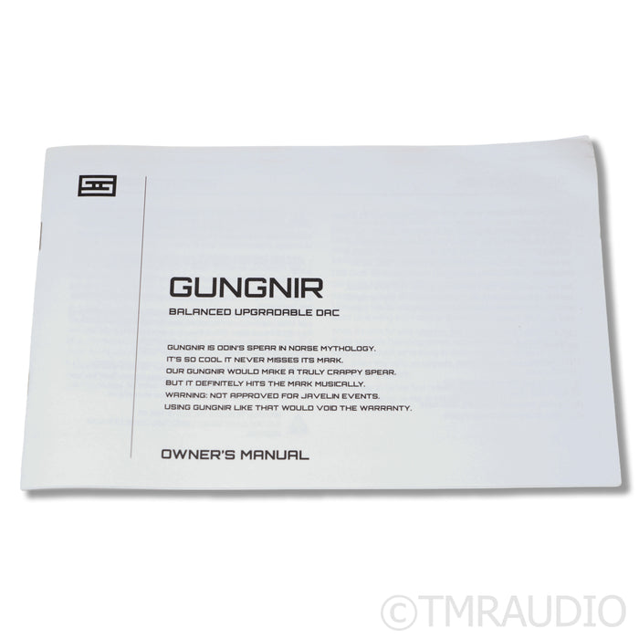 Schiit Audio Gungnir Multibit DAC; D/A Converter