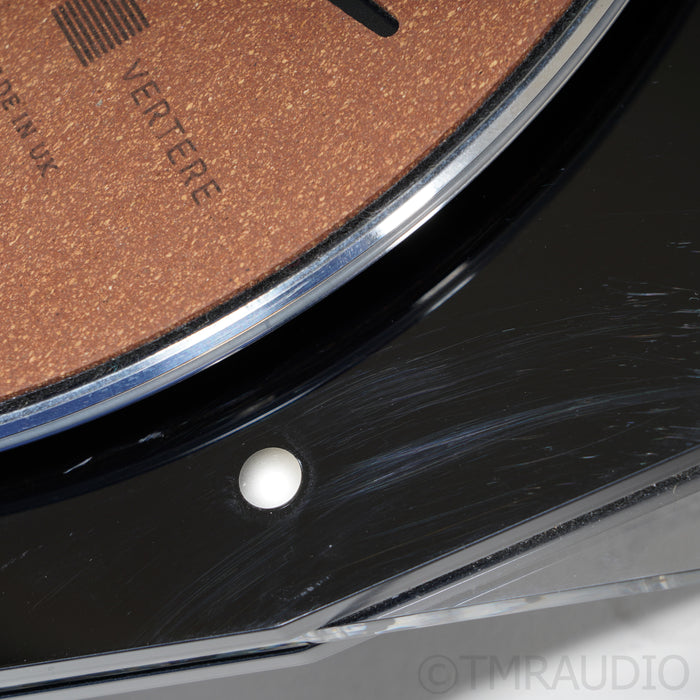 Vertere Acoustics DG-1 Turntable; Groove Runner 9"; Gloss Black (No Cartridge)