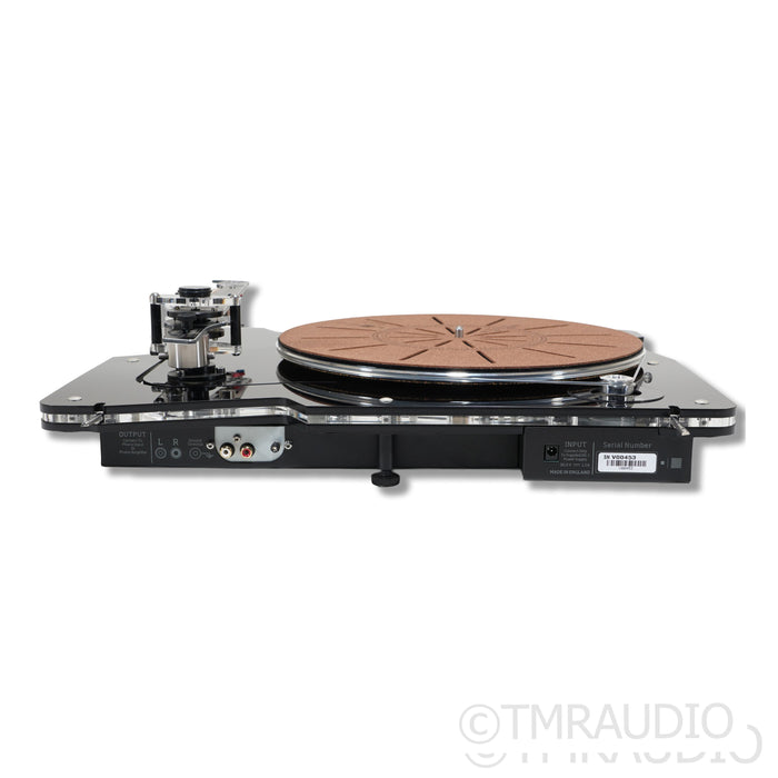 Vertere Acoustics DG-1 Turntable; Groove Runner 9"; Gloss Black (No Cartridge)
