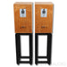Harbeth Monitor 30.2 XD Bookshelf Speakers; Tamo Ash Pair w/ Ton Trager Stands
