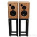 Harbeth Monitor 30.2 XD Bookshelf Speakers; Tamo Ash Pair w/ Ton Trager Stands