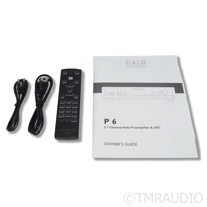 Parasound Halo P 6 Stereo Preamplifier; P6; MM / MC Phono