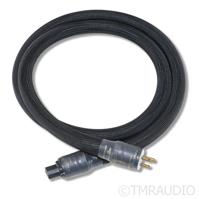 Shunyata Research Black Mamba HC Power Cable; 8ft AC Cord