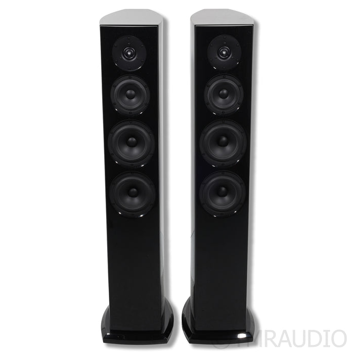 Aerial Acoustics 6T Floorstanding Speakers; Black Pair