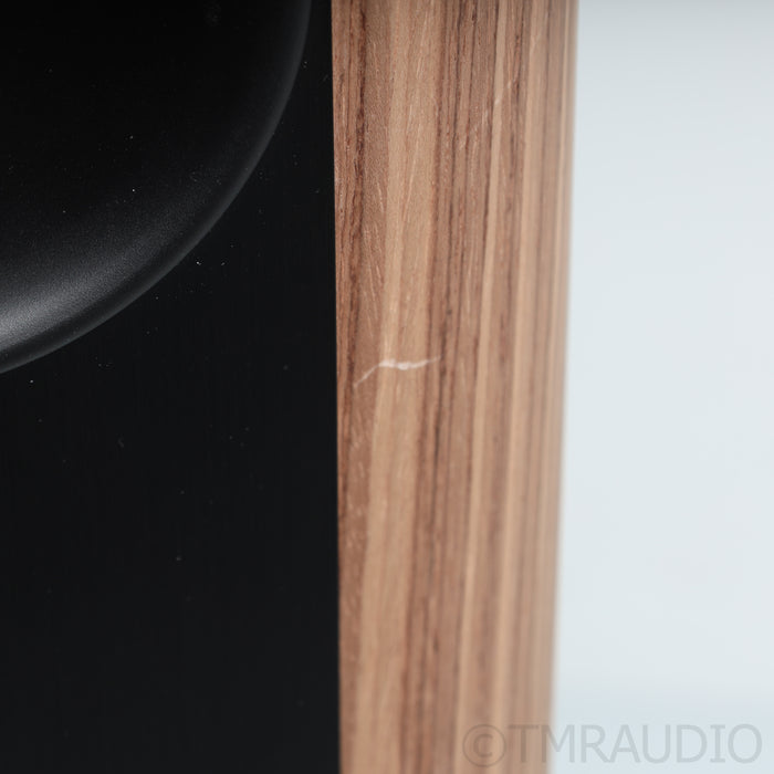 Focal Kanta No. 1 Bookshelf Speakers; Walnut Pair w/ Stands