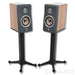 Focal Kanta No. 1 Bookshelf Speakers; Walnut Pair w/ Stands