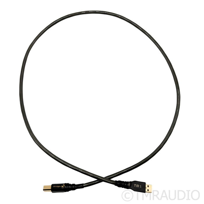 Nordost Tyr 2 USB 2.0 Cable; 1m Single Digital Interconnect; USB A to B