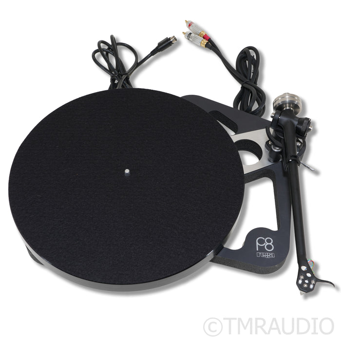 Rega Planar 8 Belt-Drive Turntable; Matt Polaris Grey w/ Apheta 3 MC