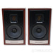 Martin Logan Motion 15i Bookshelf Speakers; Red Walnut Pair