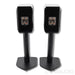 TAD ME1 Bookshelf Speakers; Gloss Black Pair with Stands