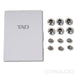 TAD ME1 Bookshelf Speakers; Gloss Black Pair with Stands