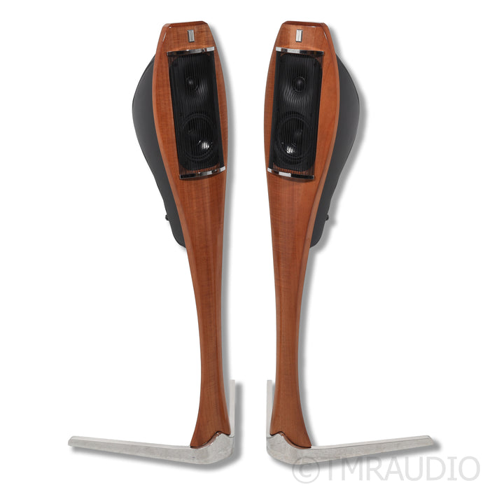 Franco Serblin Lignea Floorstanding Speakers; Walnut Pair (Mint / Unused)