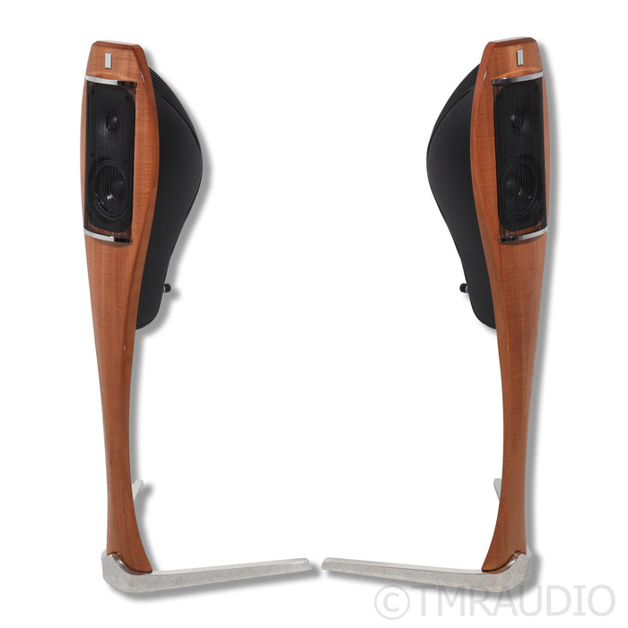 Franco Serblin Lignea Floorstanding Speakers; Walnut Pair (Mint / Unused)