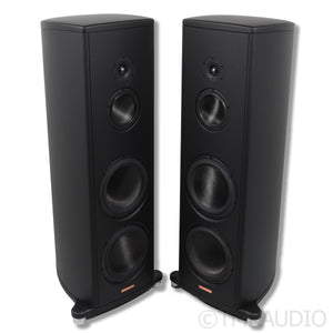 Magico S5 2024 Floorstanding Speakers; Black Softec Pair