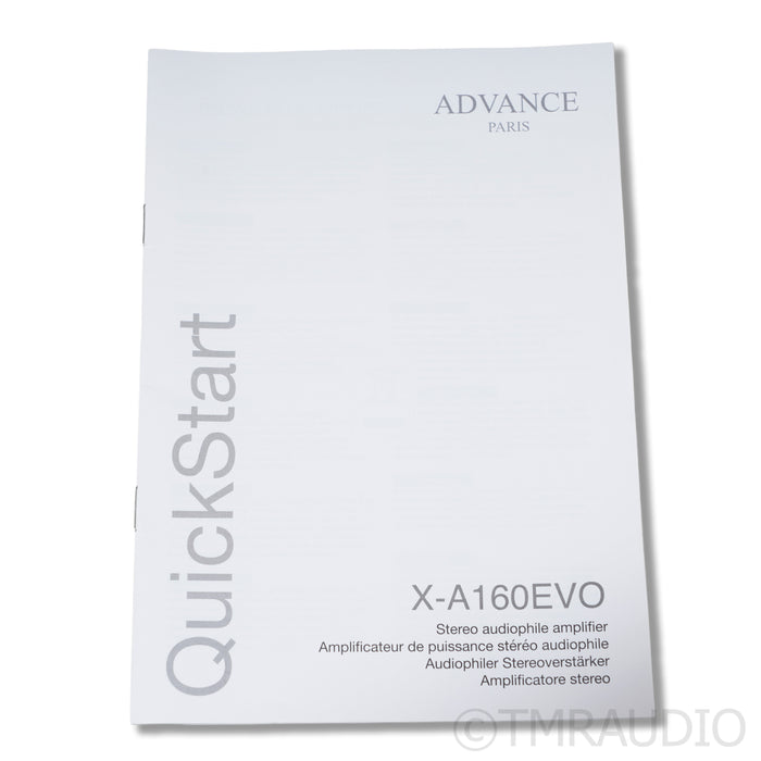 Advance Paris X-A160 EVO Stereo Power Amplifier