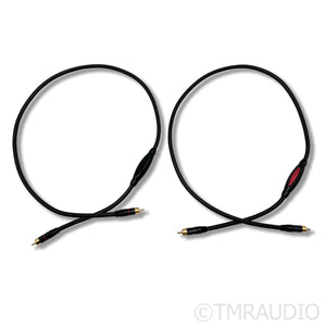 Transparent Audio MusicLink RCA Cables; 1m Pair Interconnects