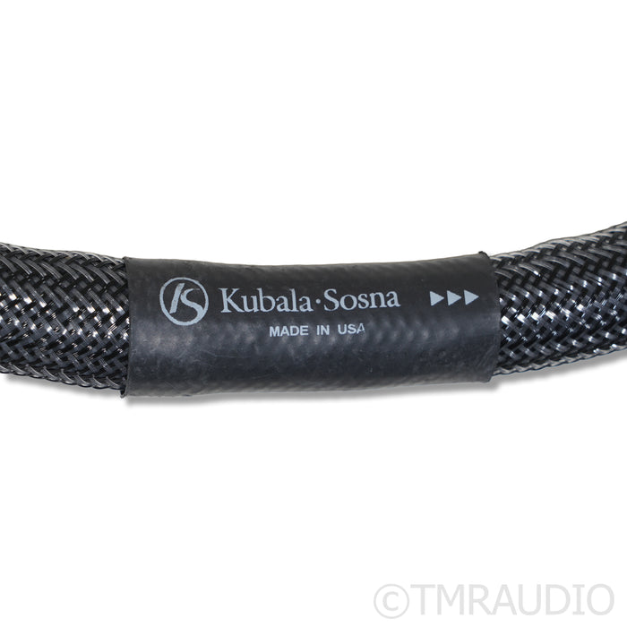 Kubala-Sosna Elation! XLR Cables; 1.5m Pair Balanced Interconnects