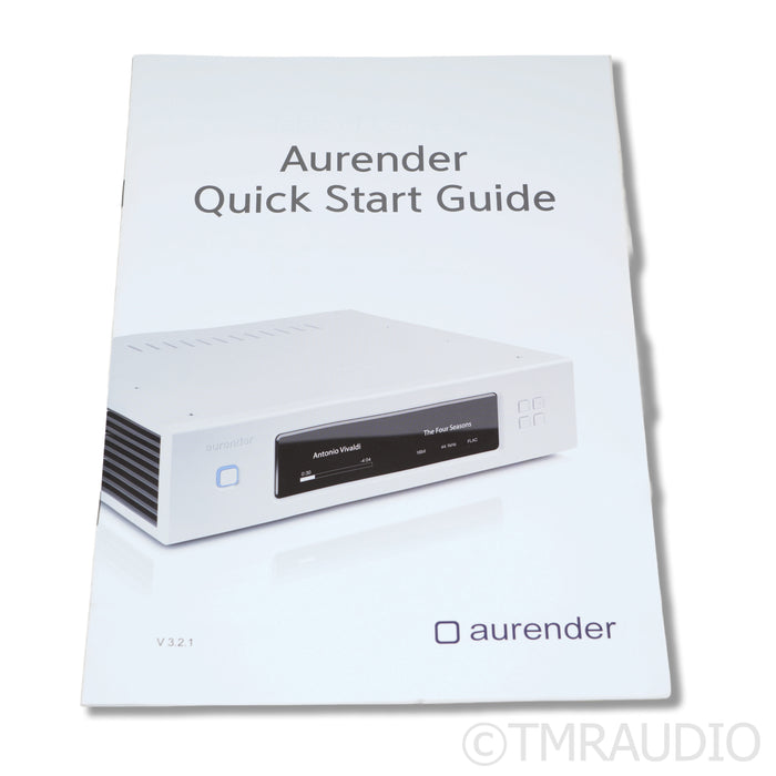 Aurender N100C Streaming Music Server; 4TB (Warranty)