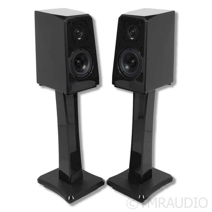 Wilson Audio TuneTot Bookshelf Speakers; Carbon Pair w/ Stands