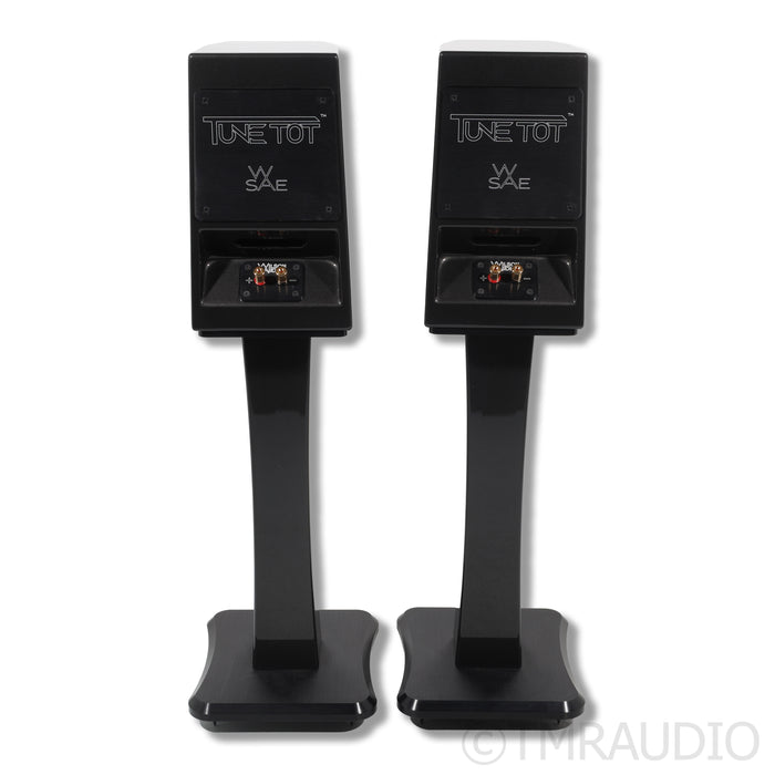 Wilson Audio TuneTot Bookshelf Speakers; Carbon Pair w/ Stands