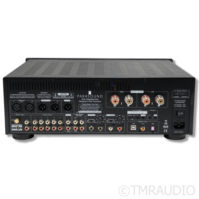 Parasound Halo Stereo Integrated Amplifier; MM / MC Phono