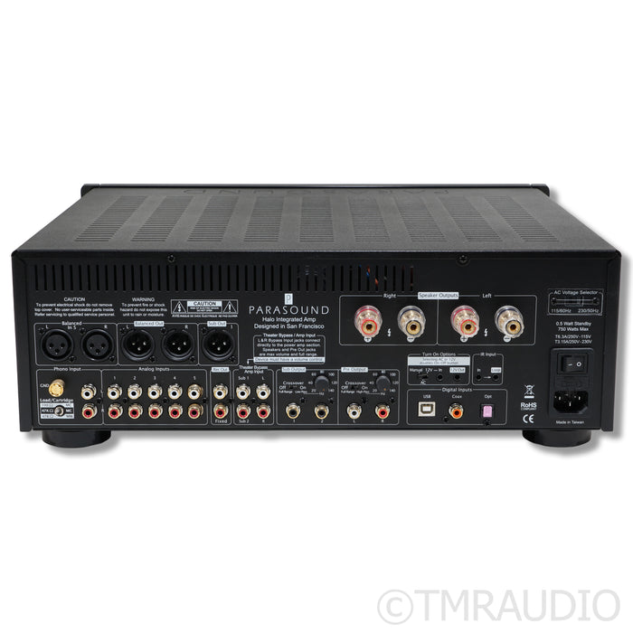 Parasound Halo Integrated Amplifier; MM / MC Phono