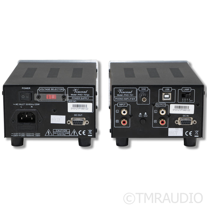Vincent Audio PHO-701 Tube MM / MC Phono Preamplifier