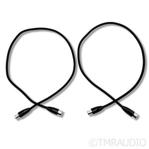 AudioQuest Mackenzie XLR Cables; 1m Pair Balanced Interconnects